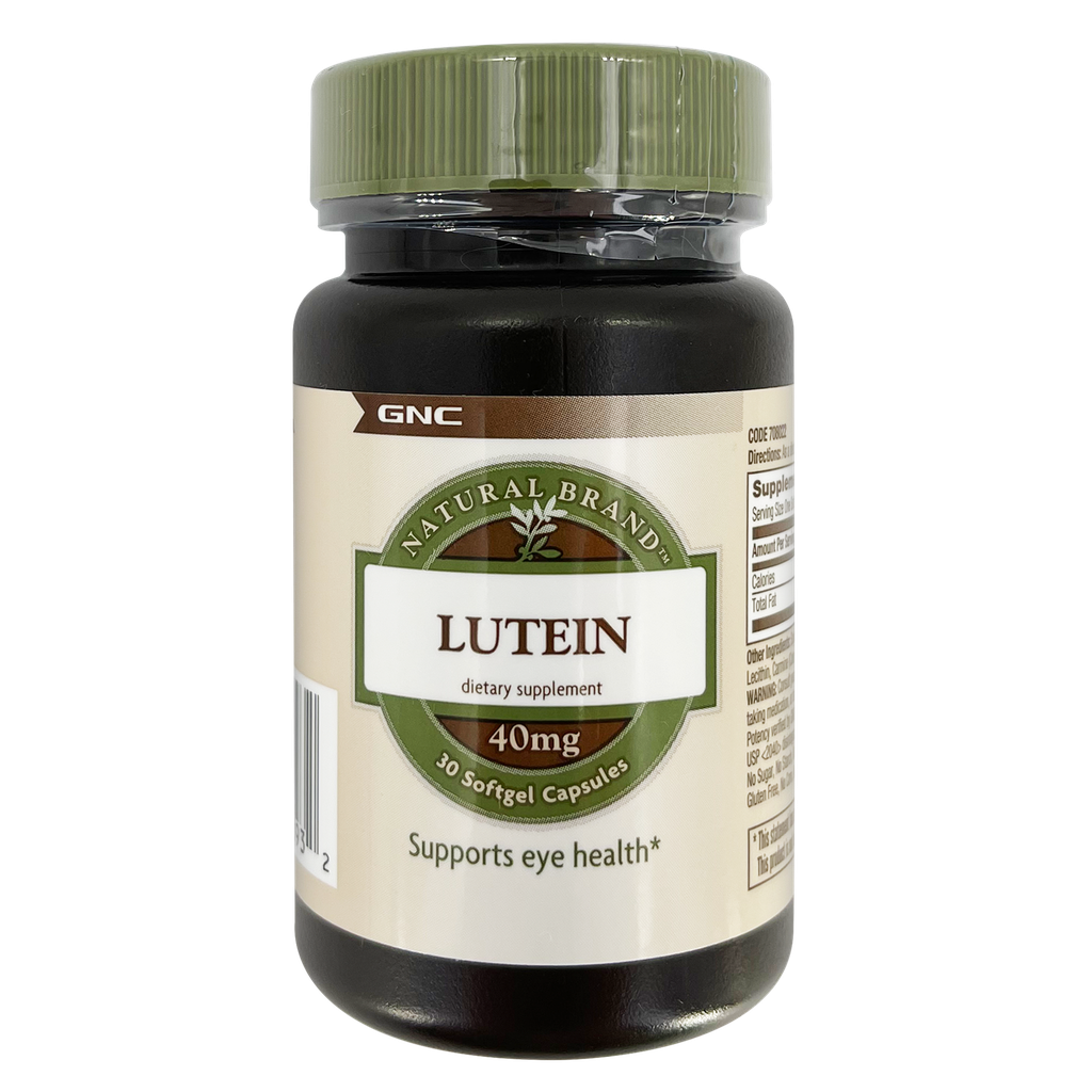 GNC Natural Brand™ Lutein 40mg 30s