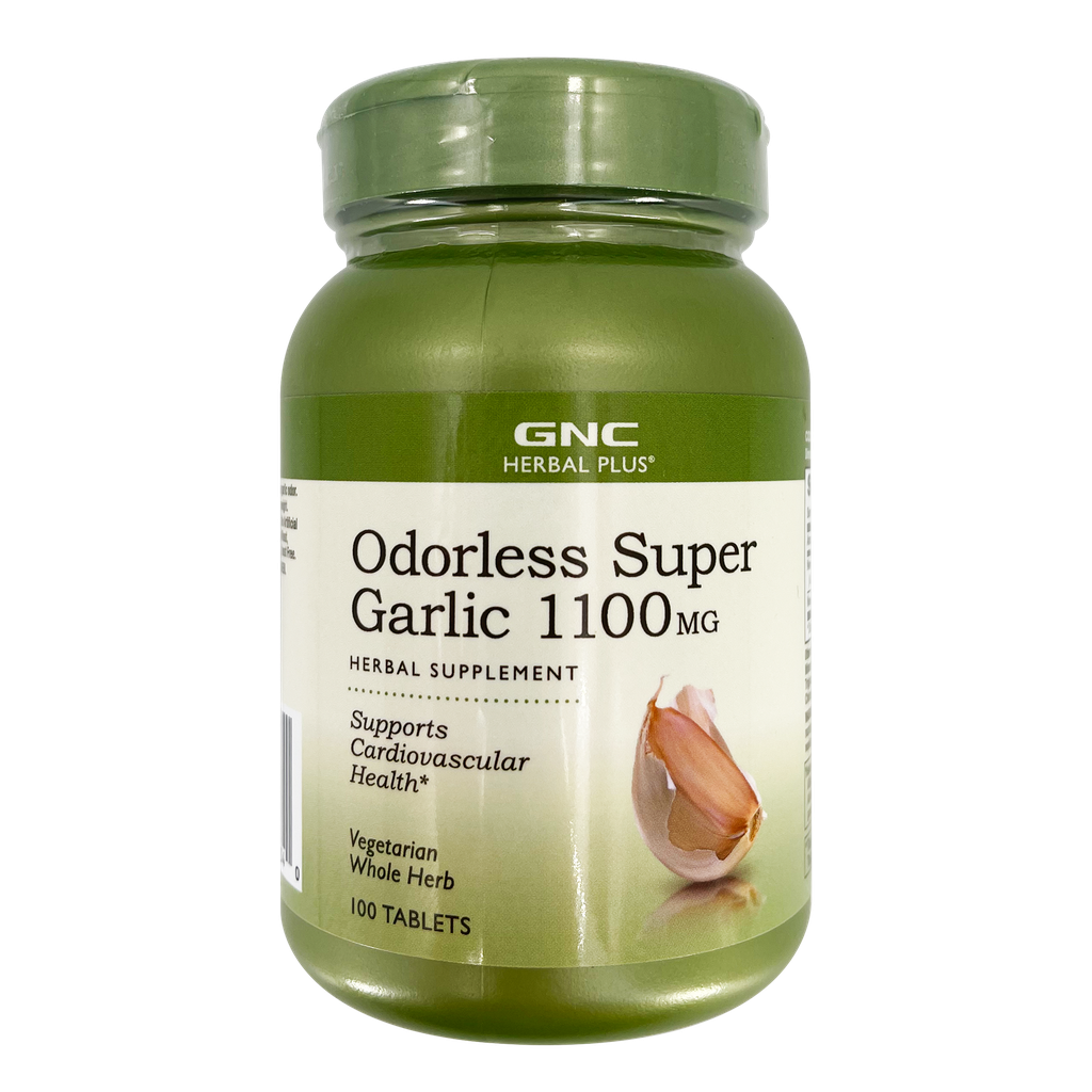 GNC Herbal Plus® Odorless Super Garlic 1100MG 100s