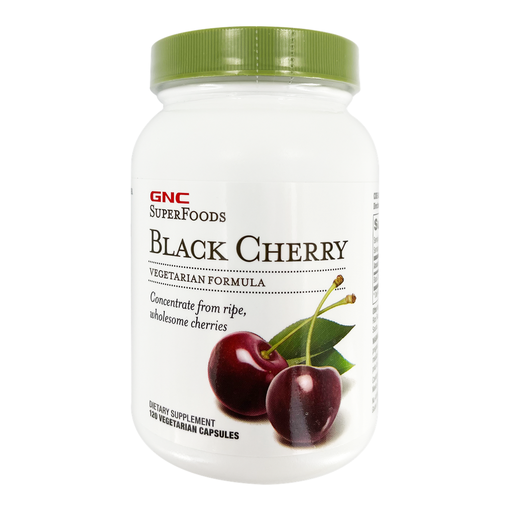 GNC SuperFoods Black Cherry 120s