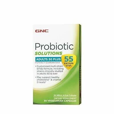 GNC Probiotic Solutions Adults 50 Plus - 55 Billion CFUs 30s