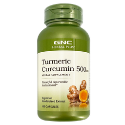 [048107128319] GNC Herbal Plus® Turmeric Curcumin 500MG 100s